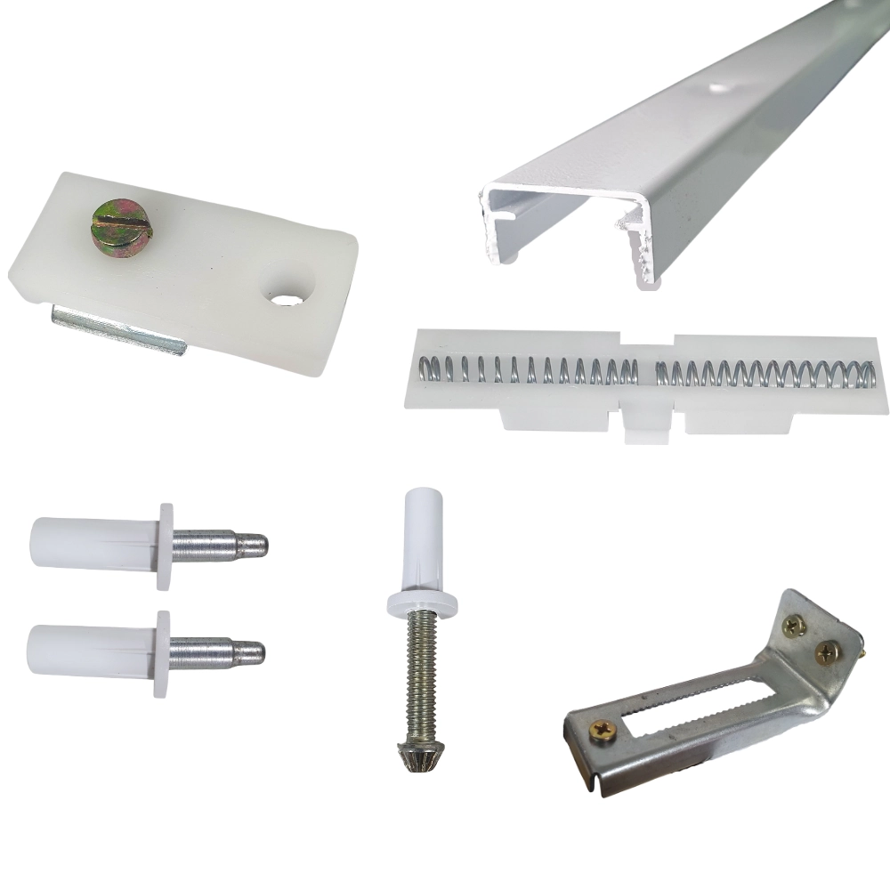 Kit Ferragens P/ Porta Camarão Sem Dobradiça - 90 Cm Branco - Alfer