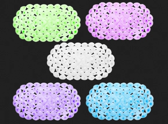Tapete Ret P/box 35x65cm Conchas Sort Chi