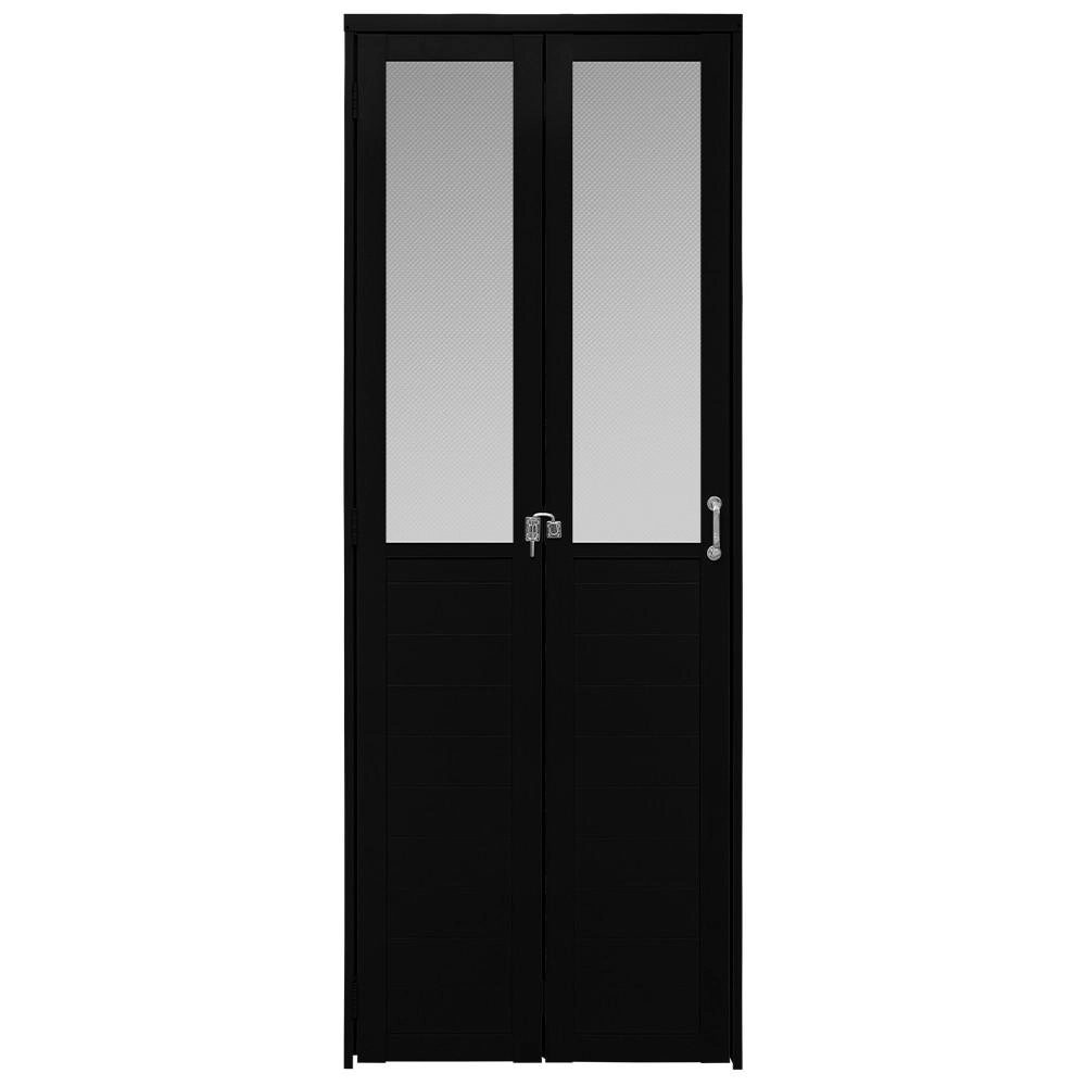 Porta Camarão De Alumínio Lambril C/vidro Preto E - 210x80