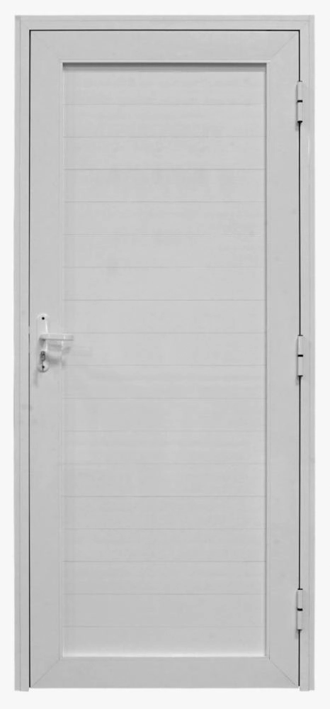 Porta Lambril De Giro Em Alumínio Branco Linha 30 Esquerda - 210x110