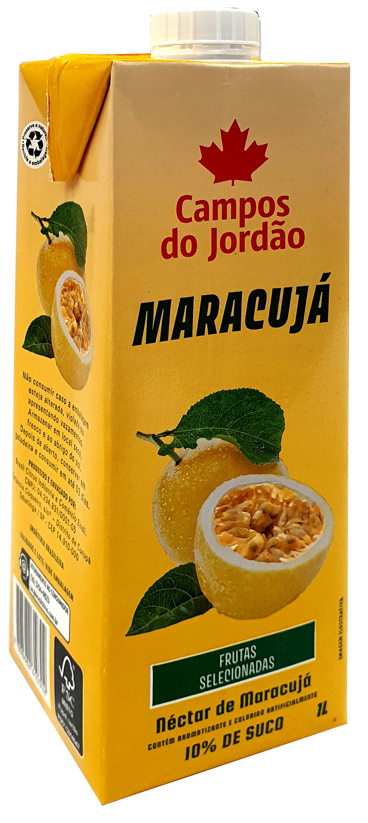 Nectar Campos Do Jordao 1l Maracuja