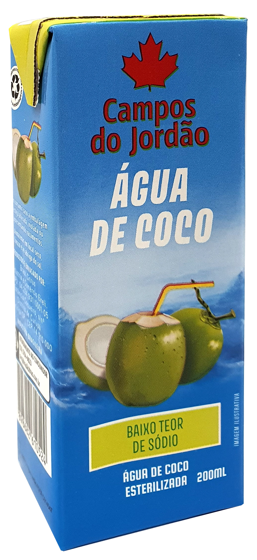Agua Coco Campos Do Jordao 200ml