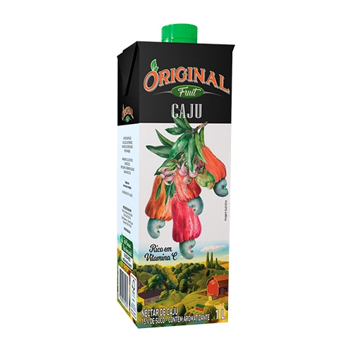 Suco Pronto Original Fruit Caju 1l