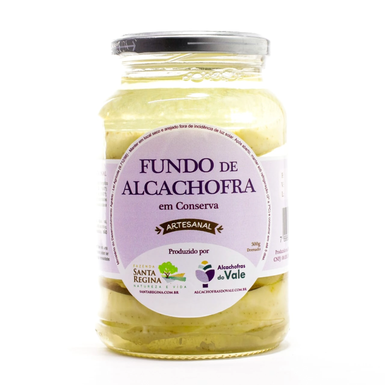 Fundo Alcachofra Santa Regina 300g