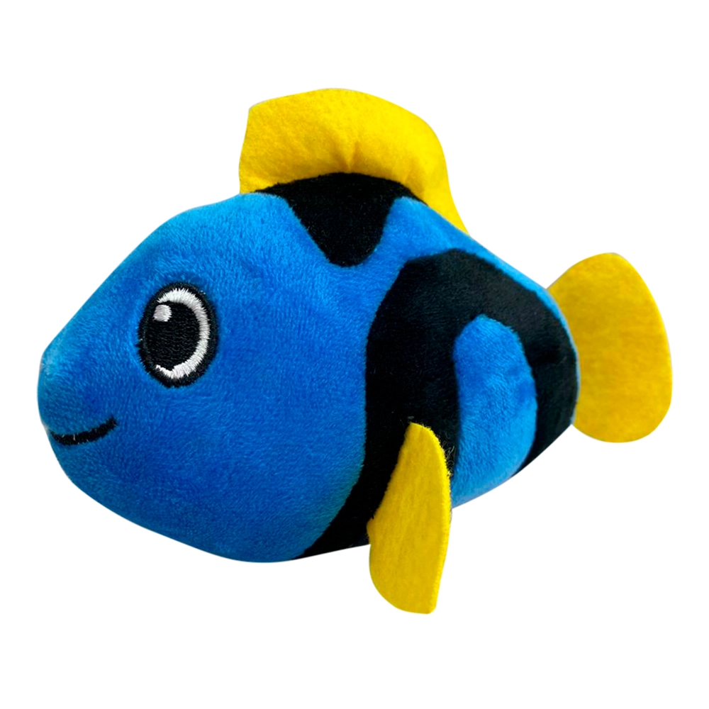 Brinquedo Pelúcia Napi Peixe Para Cães 17 Cm