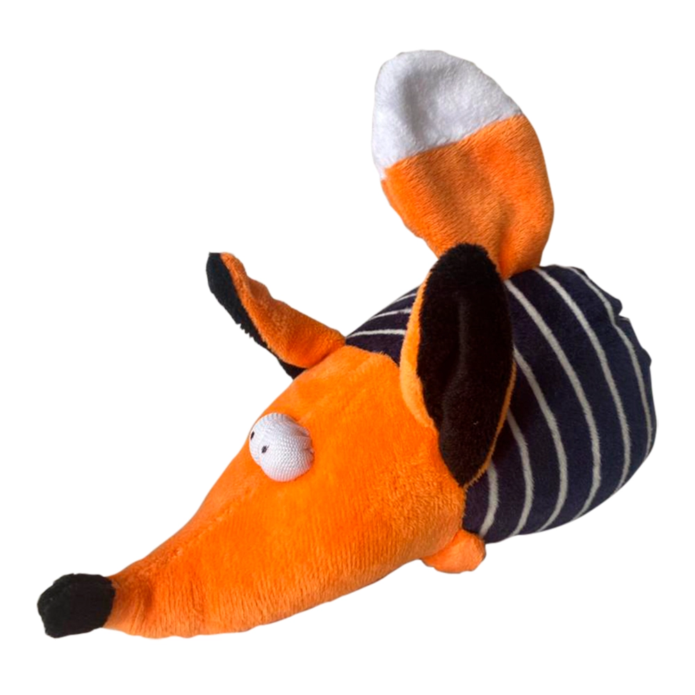 Brinquedo Pelúcia Napi Ratinho Para Cães 18 Cm