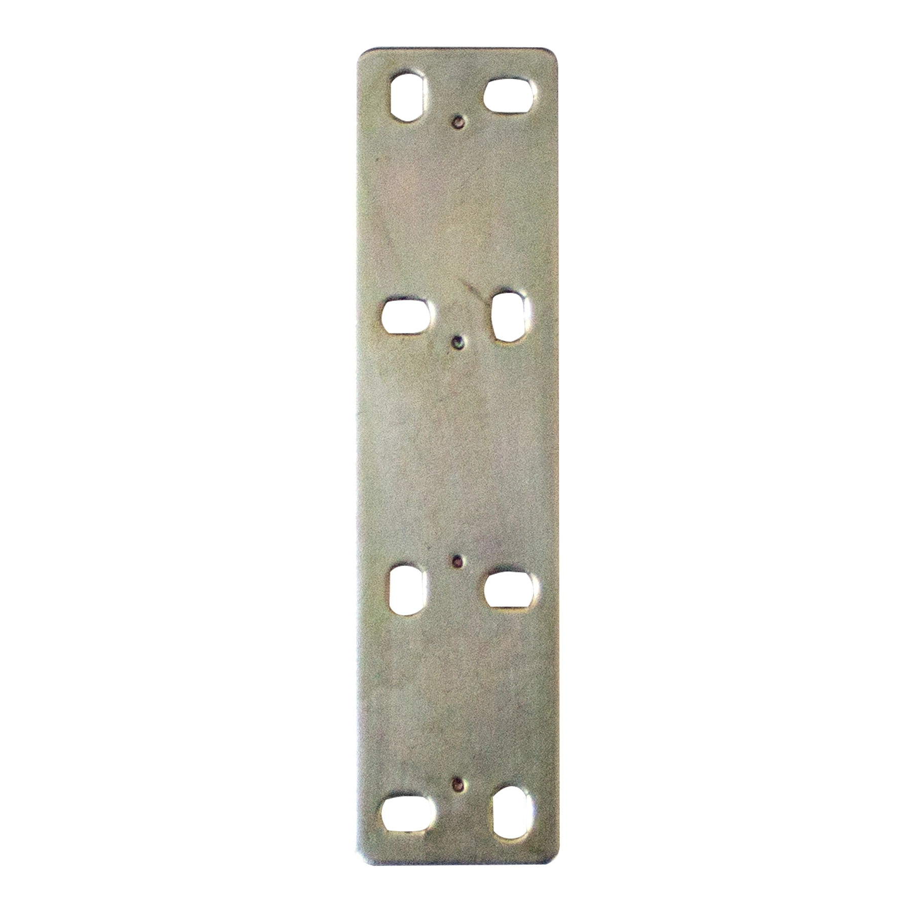 Placa Junção Retangular Dupla 30x120x2mm Aço Galvanizado Minubras