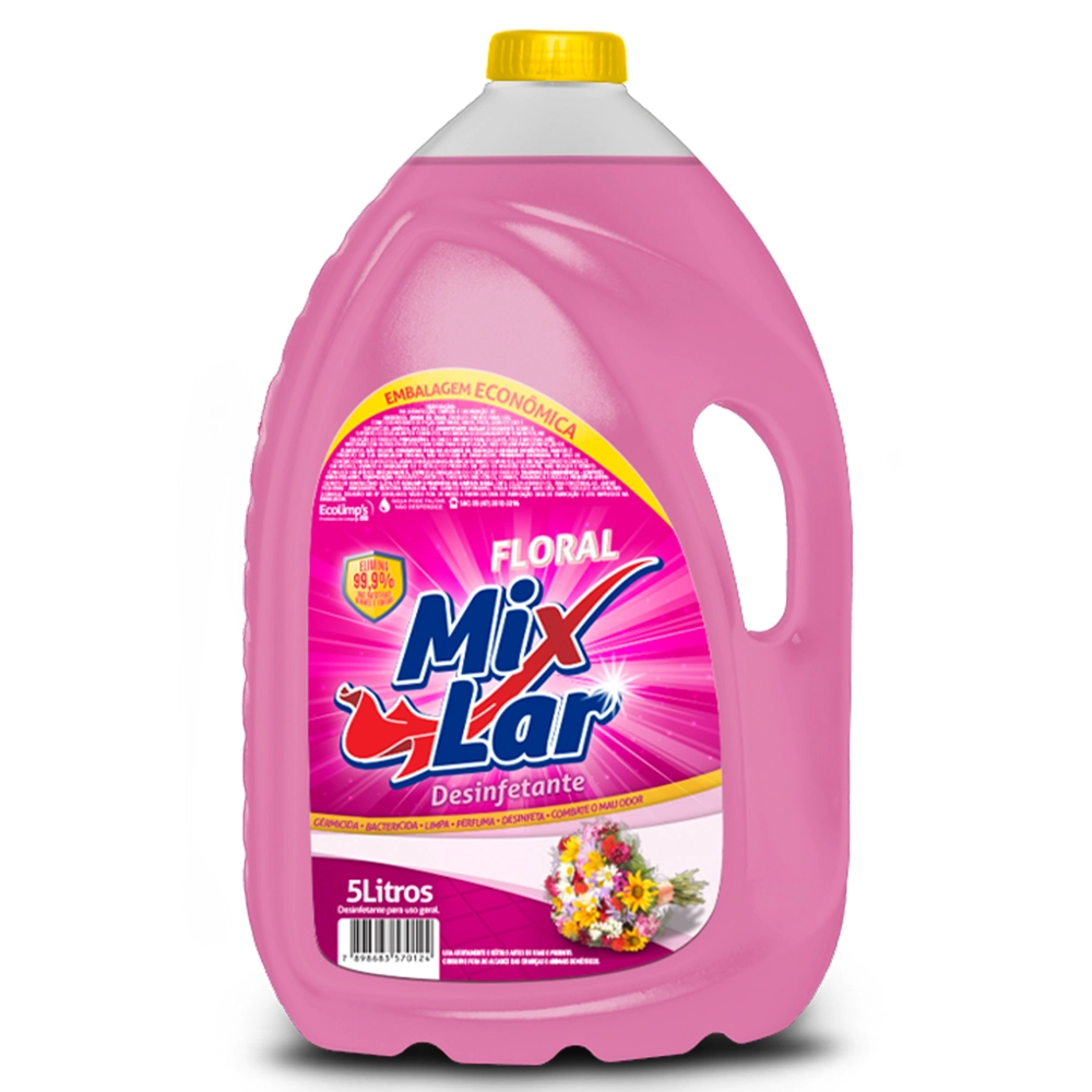 Desinfetante Uso Geral Mix Lar Floral- 5 Litros