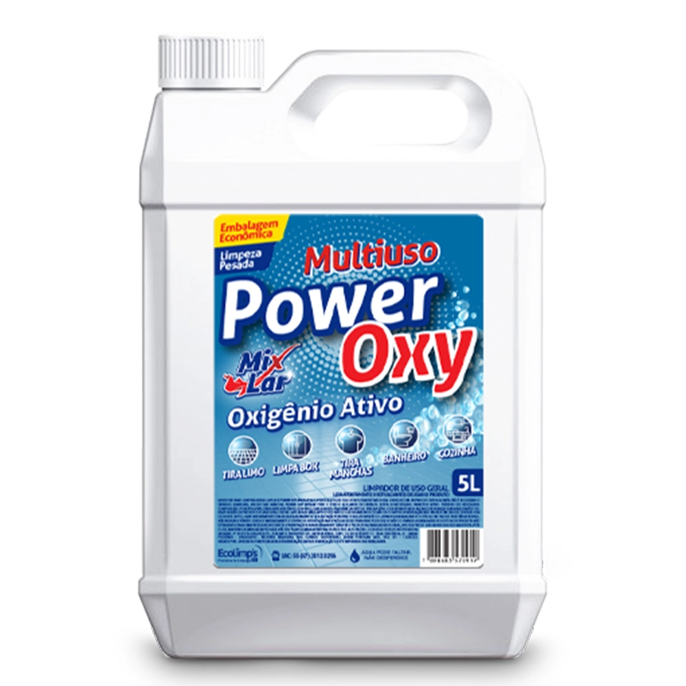 Limpador Geral Multiuso Power Oxy Mix Lar - 5l Lote 000581
