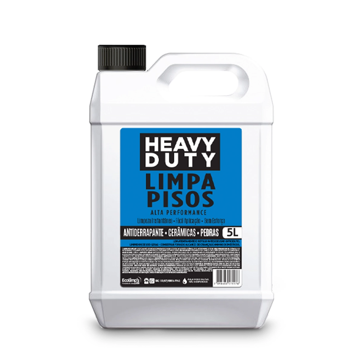 Limpa Piso Antiderrapante, Cerâmica E Pedras Heavy Duty - 5l