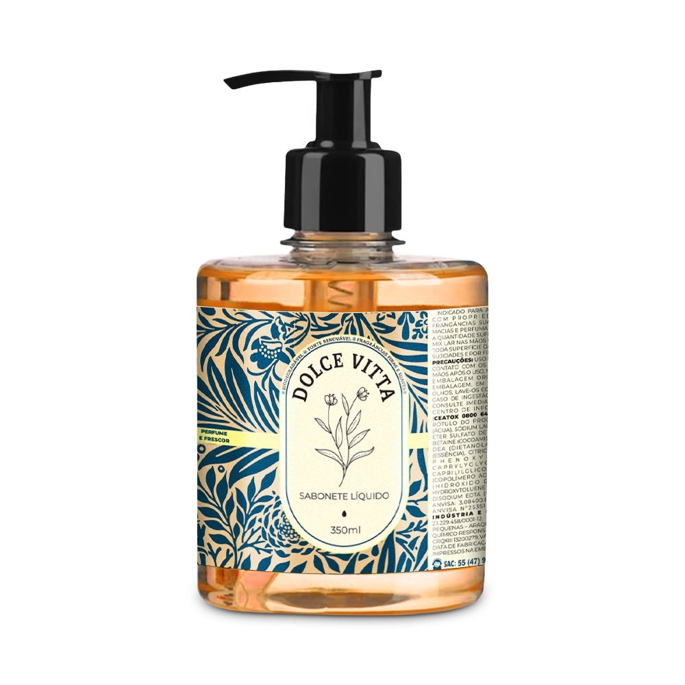 Sabonete Líquido Hidratante Dolce Vitta Globell - 350mL