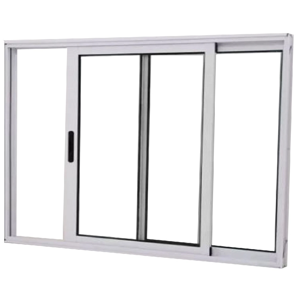 Janela Vitro 2 Folhas Alumínio Branco Linha 25 Medidas:120 X 120