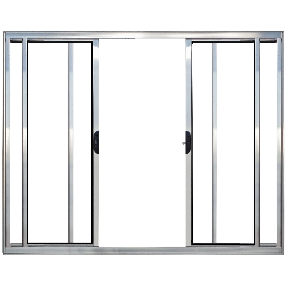 Janela Vitro 4 Folhas Alumínio Brilhante 1.00 X 1.20 Modular