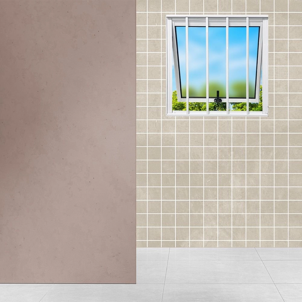 Vitro Maxim Ar De Alumínio 60 X 80 Linha Veneza Mini-boreal Com Grade Branco