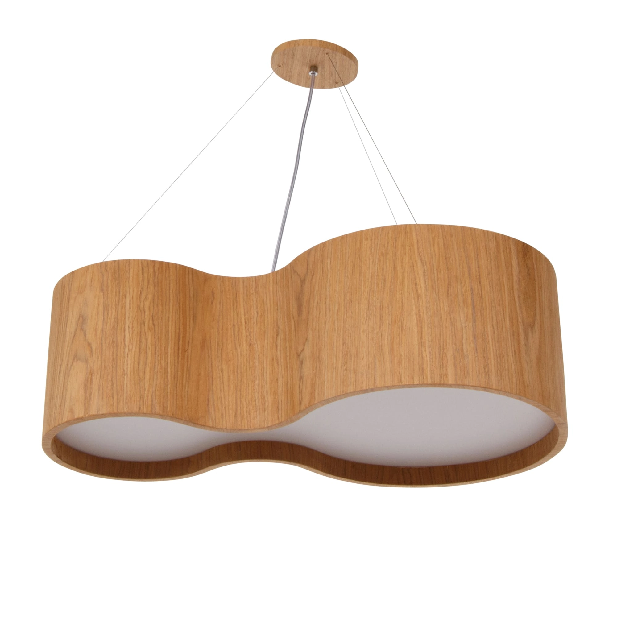 Pendente Madeira Violão 70cm Freijó