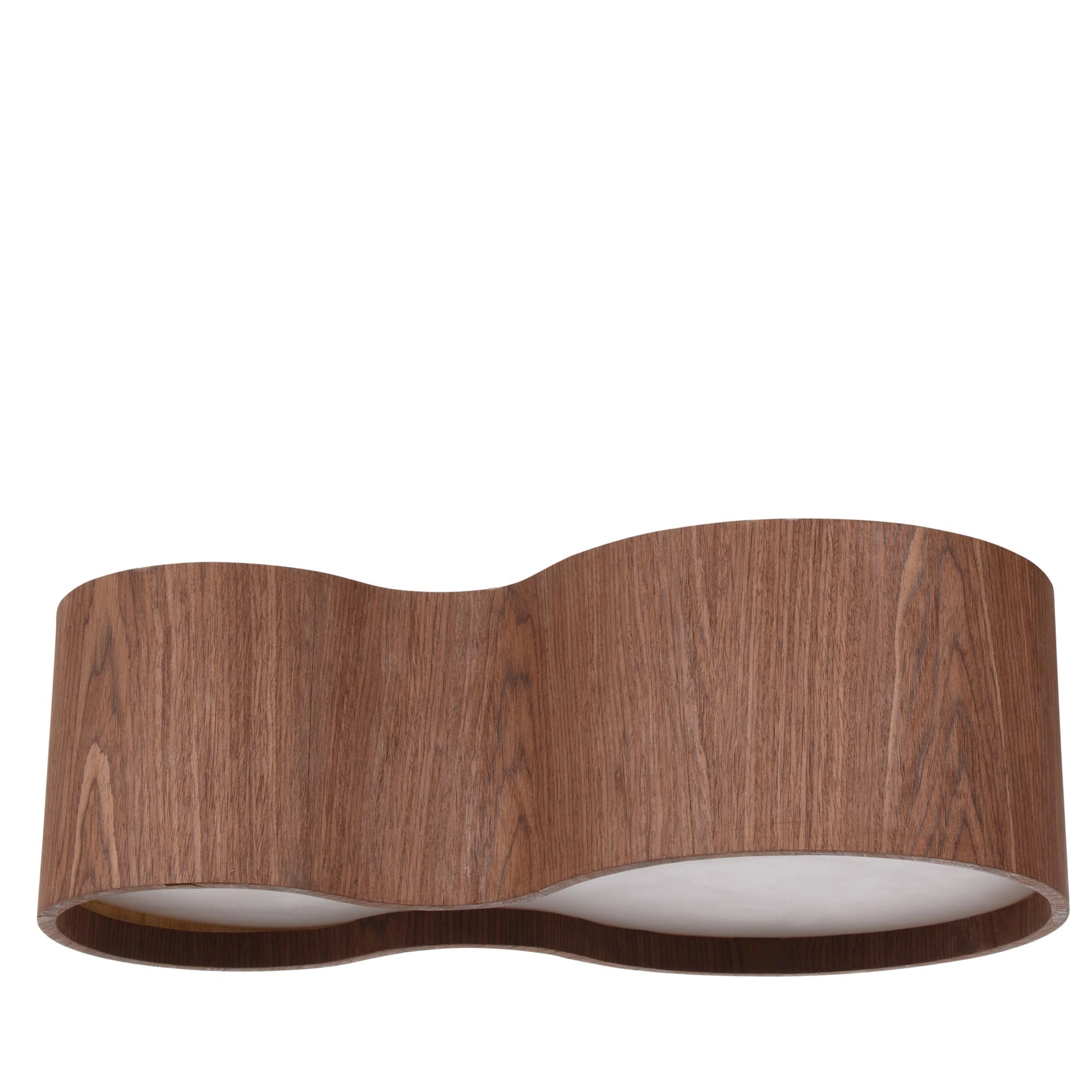 Plafon Violão 70cm - 4 Luzes E27 - Imbuia (escuro)
