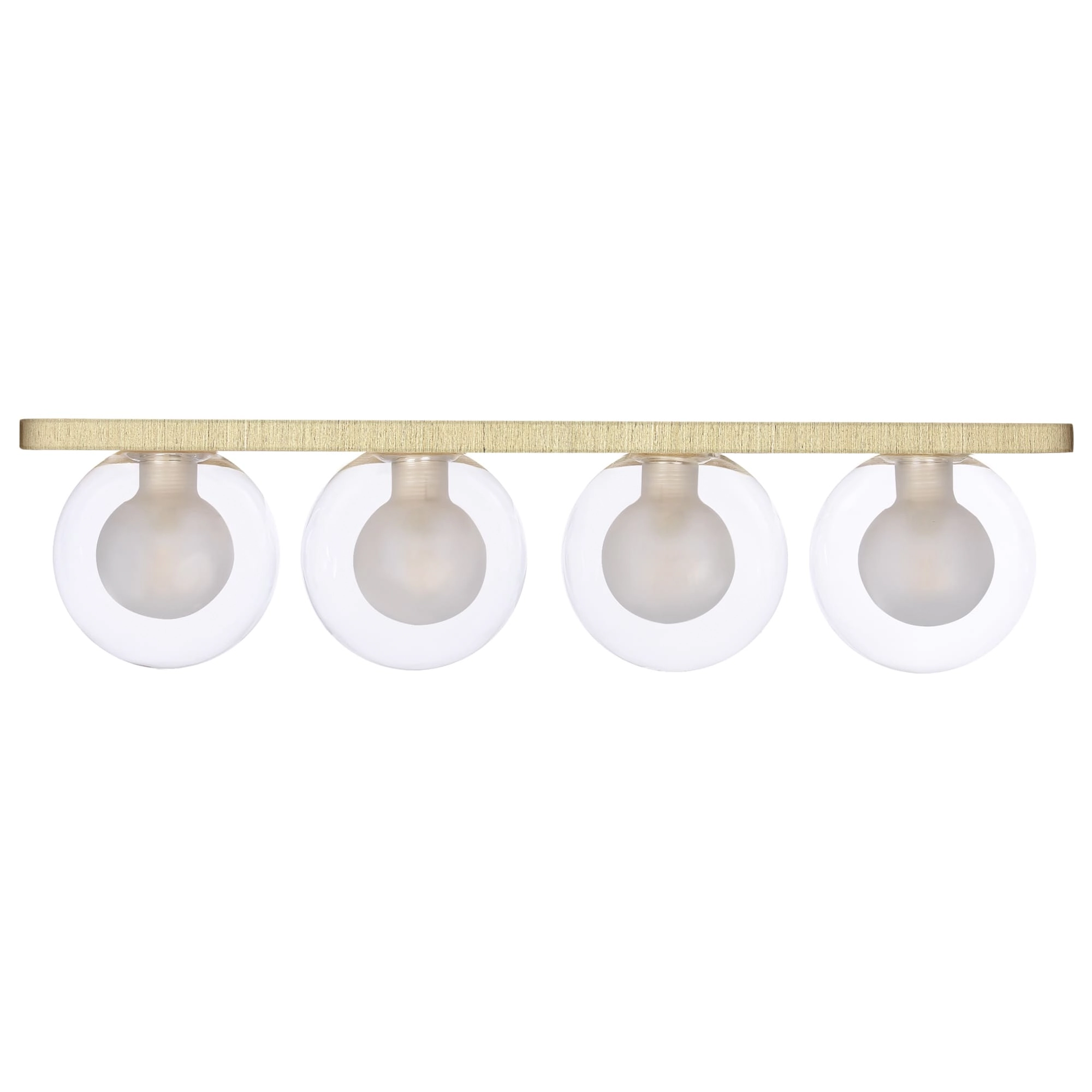 Plafon Madeira Netuno - 4 Luzes G9 Marfim