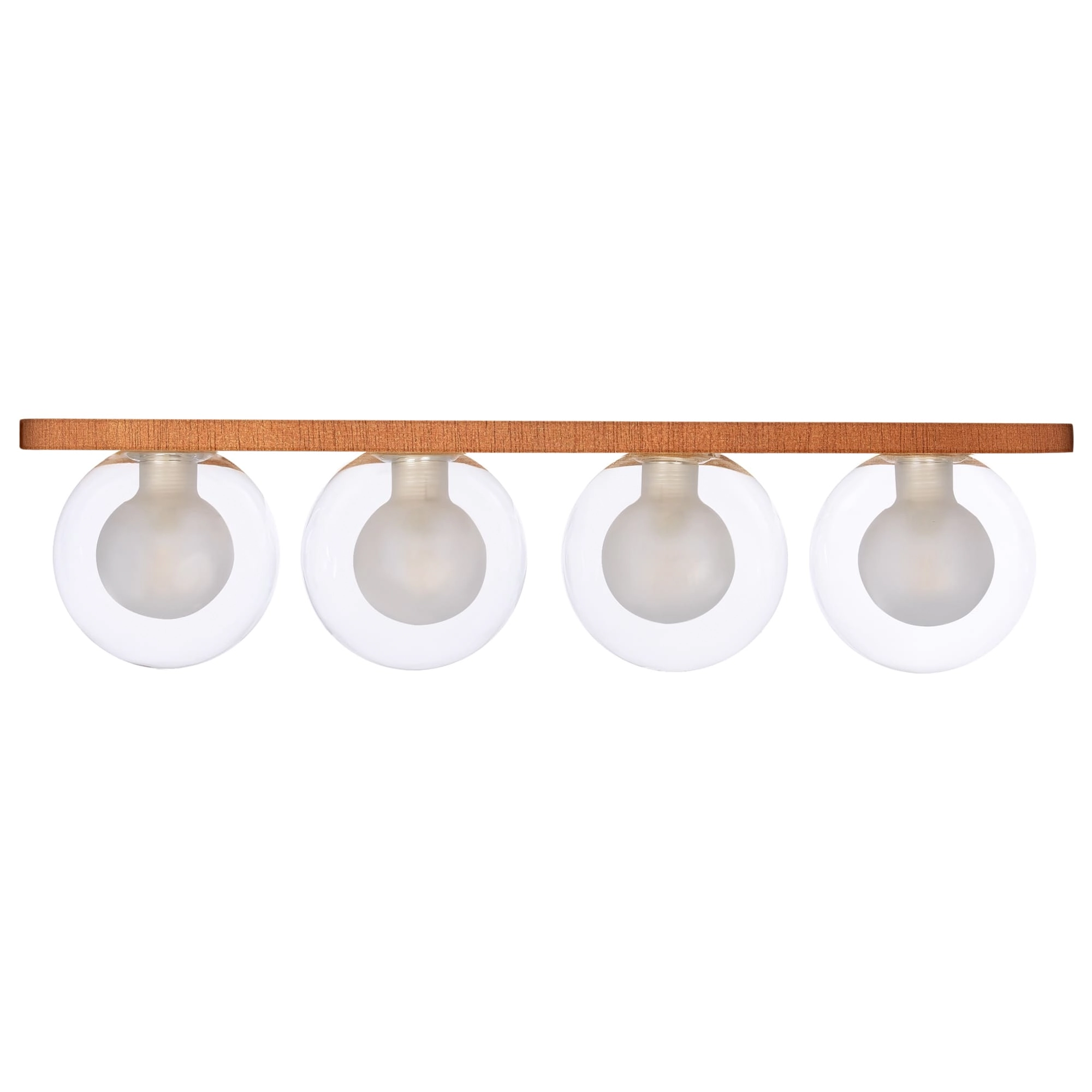 Plafon Madeira Netuno - 4 Luzes G9 Mel
