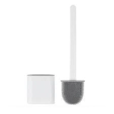 Escova Sanitaria Retangular Em Silicone Esfregador De Vaso