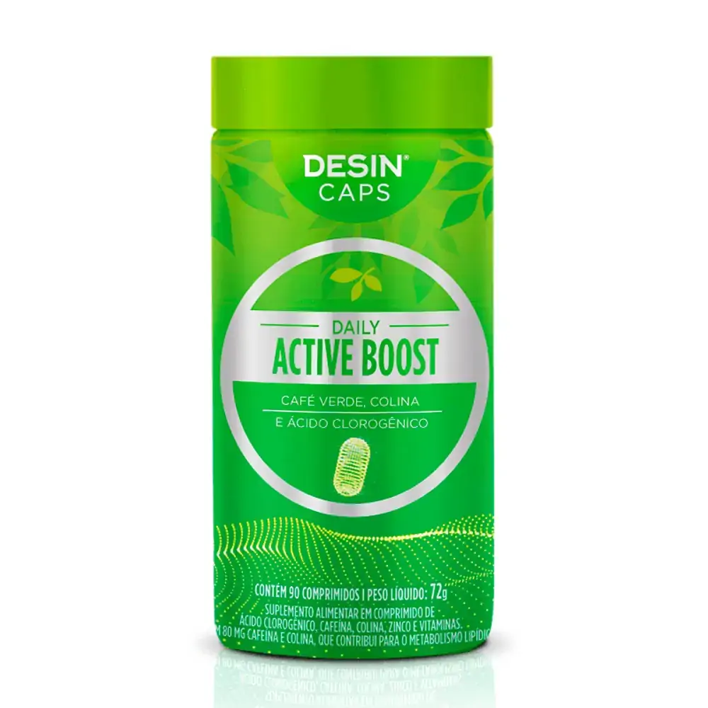 Desin Daily Active Boost 90 Caps Desincha