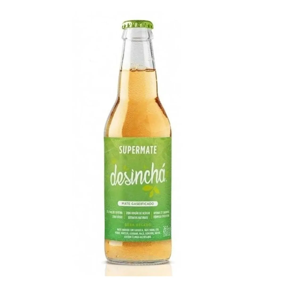 Chá Mate Com Gás Desinchá Supermate Garrafa 269ml