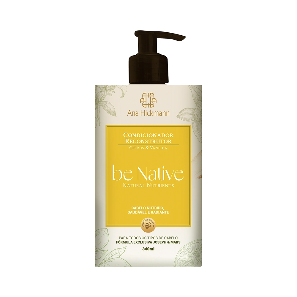 Condicionador Ana Hickmann Be Native Citrus E Vanilla 340ml