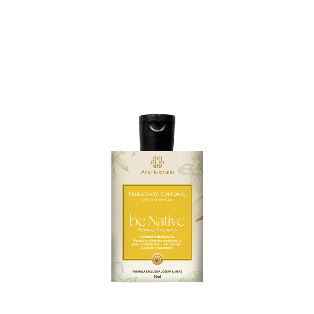Kit Ana Hickmann Minipack Sh Cond Hid Be Native Citrus E Vanilla 3x70ml