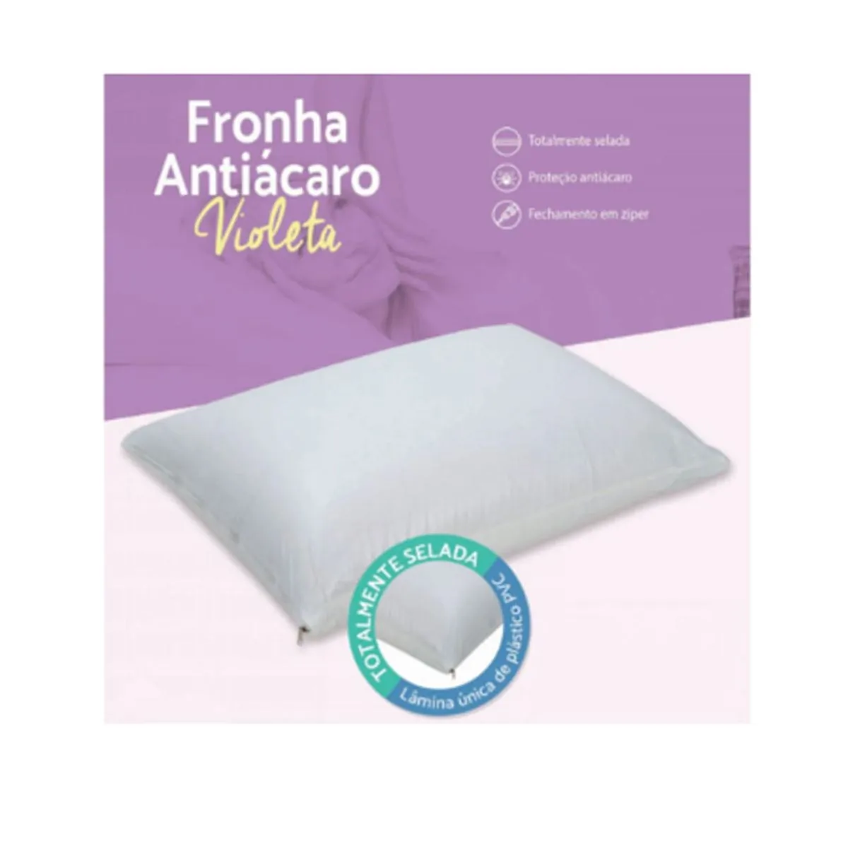 Capa Anti Ácaros - Antialérgica 70X50 CM