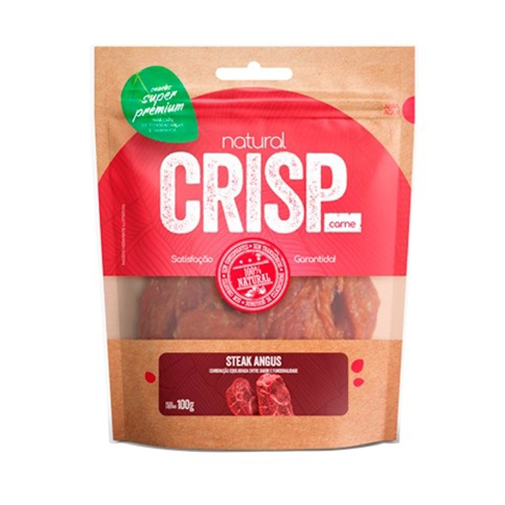 Snack Natural Crisp Steak Angus 100g