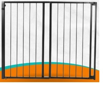 Portão de Segurança para Crianças e PET Altura 85cm e Largura Regulável de 58 A 100cm