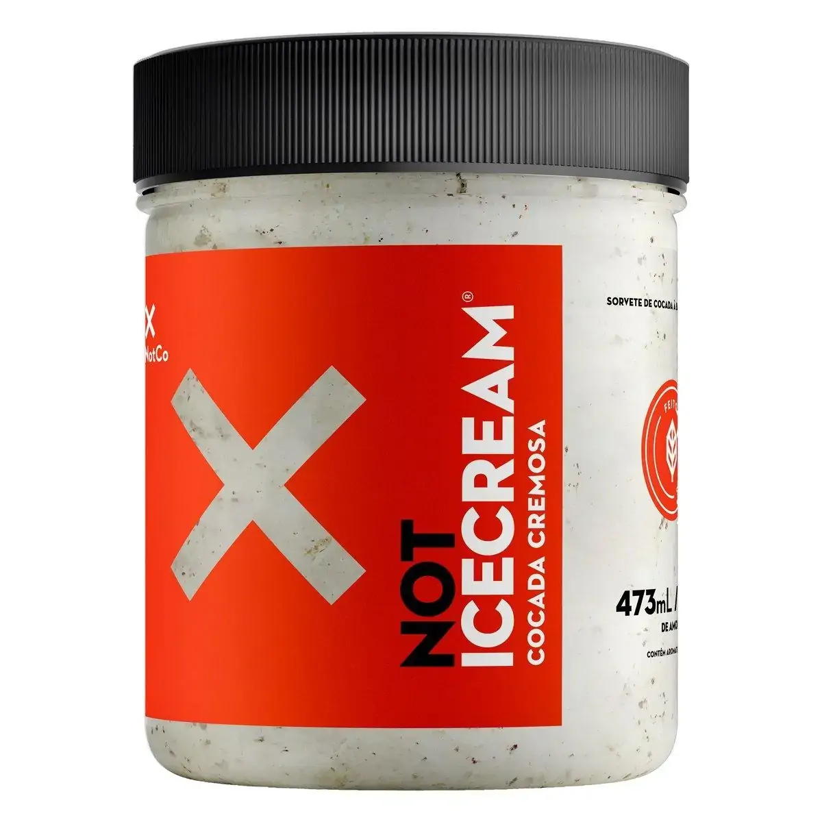 Sorvete à Base De Vegetais Cocada Cremosa Not Pote 473ml