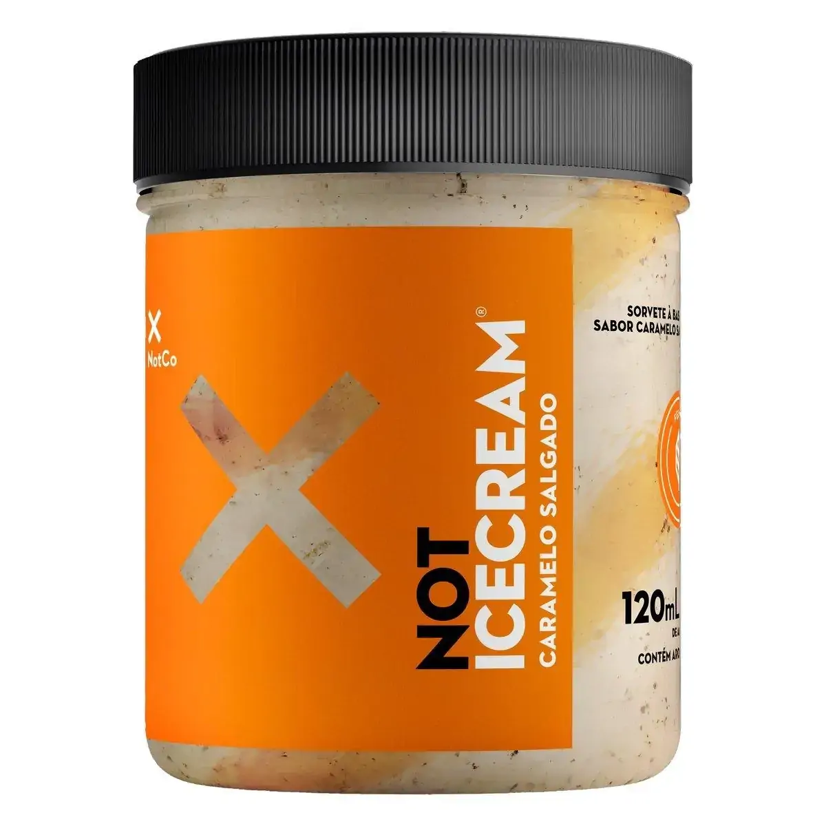 Sorvete à Base De Vegetais Caramelo Salgado Not Pote 120ml