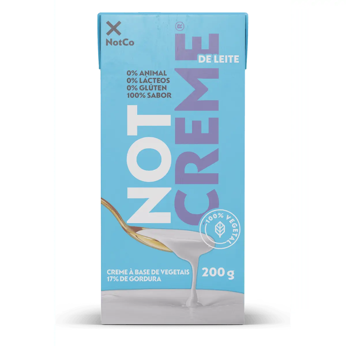 Creme De Leite Zero Lactose Not Creme Caixa 200g 200ml