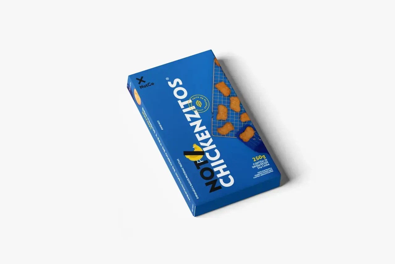 Empanado Vegetal Congelado Not Chicken Bites Caixa 200g 10 Unidades