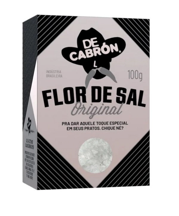 Flor De Sal Decabron 100g Original