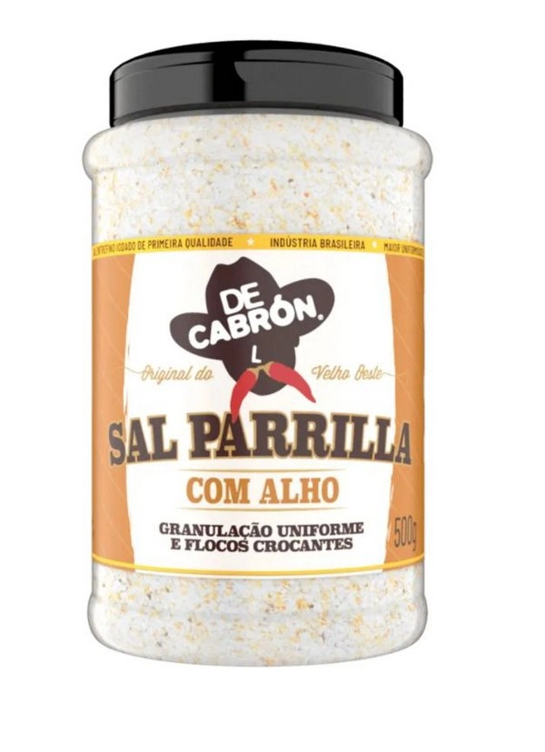 Sal Churrasco De Cabron 500g Alho