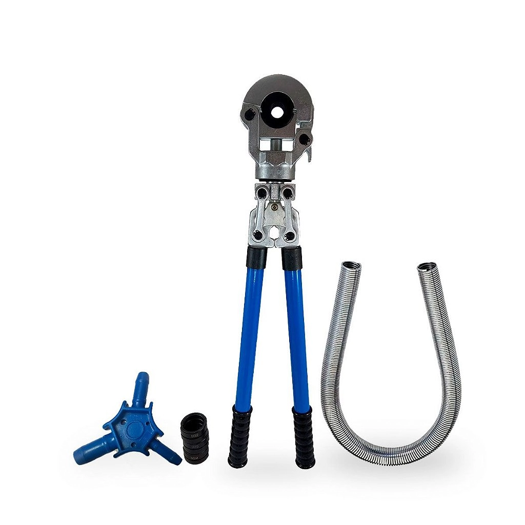 Kit Alicate Prensa 16/20/26/32mm + Escareador + Mola 20mm