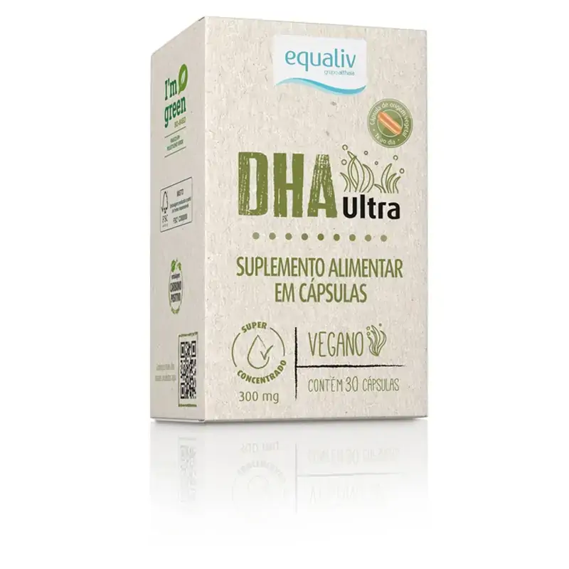 DHA Ultra Vegano Equaliv 30 cápsulas