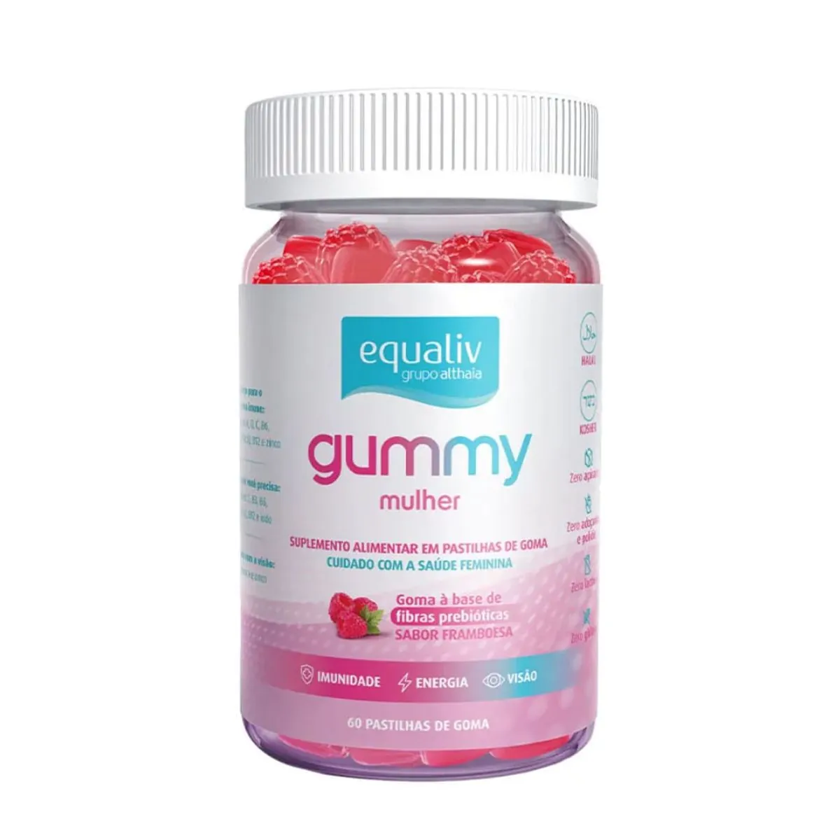 Equaliv Gummy Mulher Equaliv 60 Cápsulas