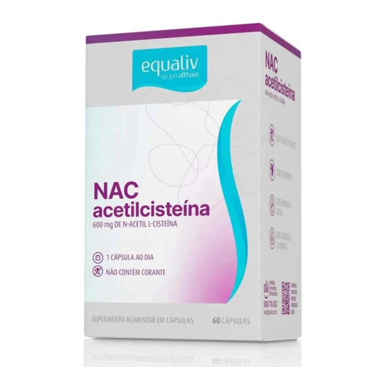 Equaliv Acetilcisteina 600mg X60 Cap