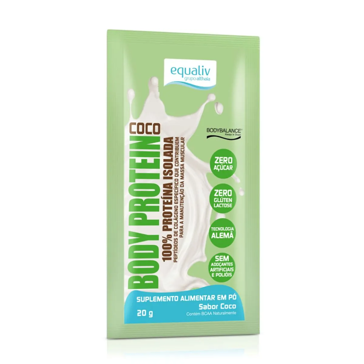 Body Protein Isolada Coco 20 Gr Equaliv