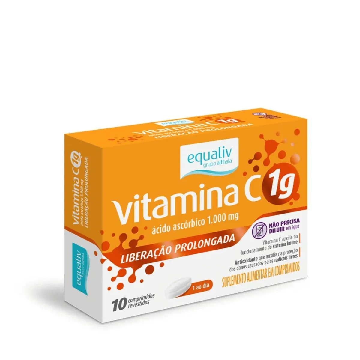 21069030 Vitamina C 1g Xr 10cpr Equaliv