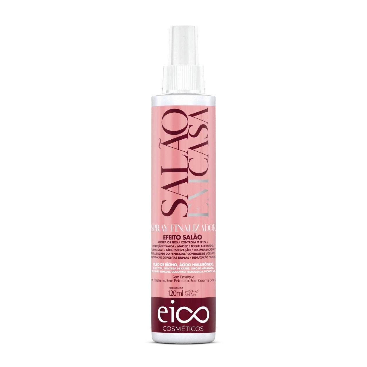Spray Cristalizador Eico Salão em Casa 120ml
