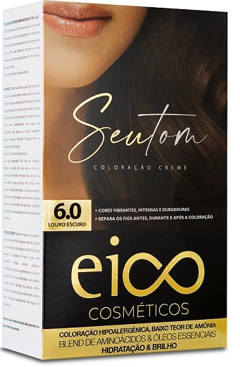 Tint Eico Seu Tom Kit 6.0 Louro Escuro