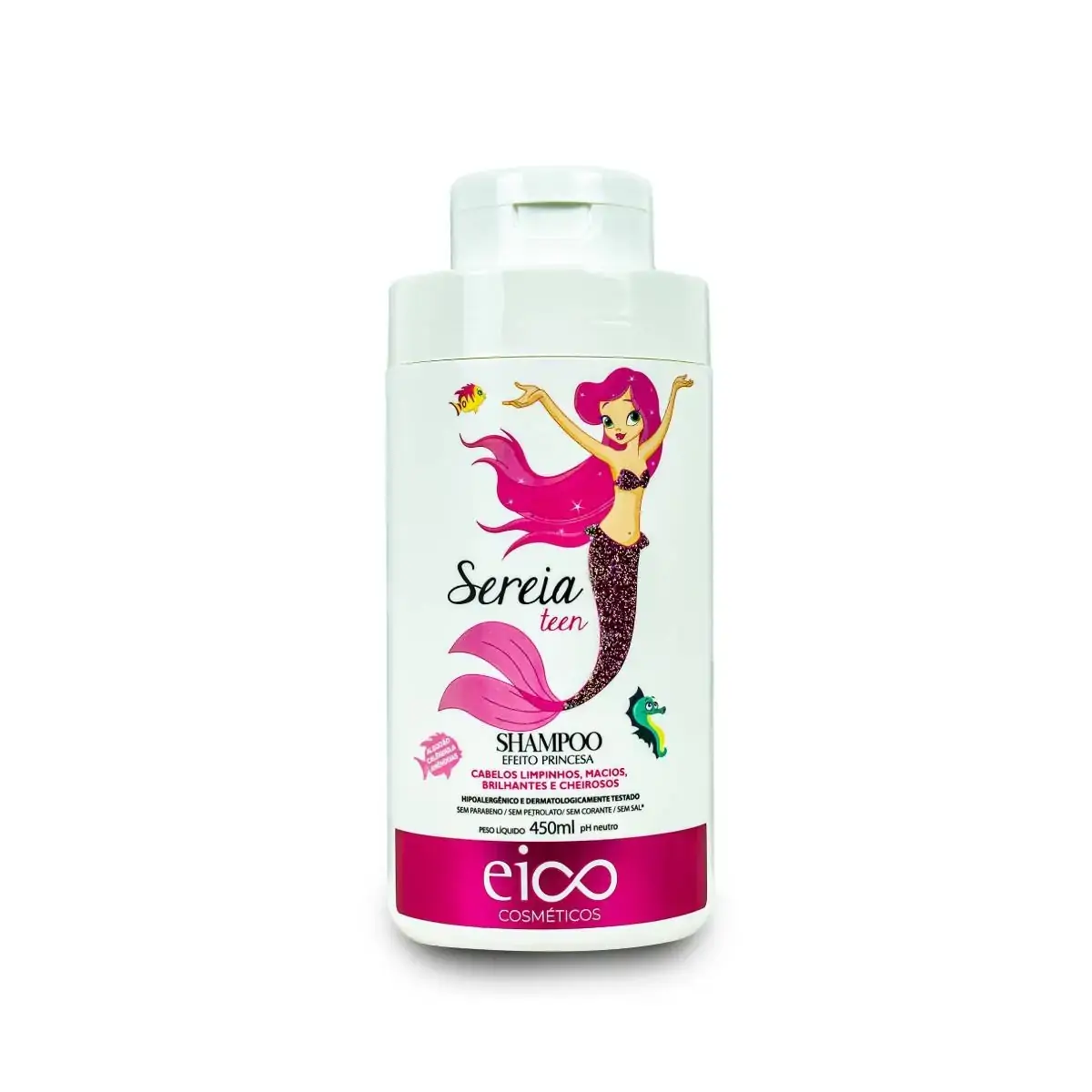 Eico. Infantil Sh 450ml Sereia
