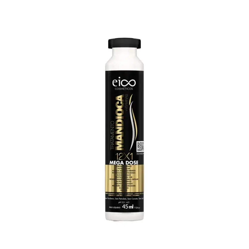 AMPOLA EICO MEGA DOSE TRATAMENTO MANDIOCA 45ML
