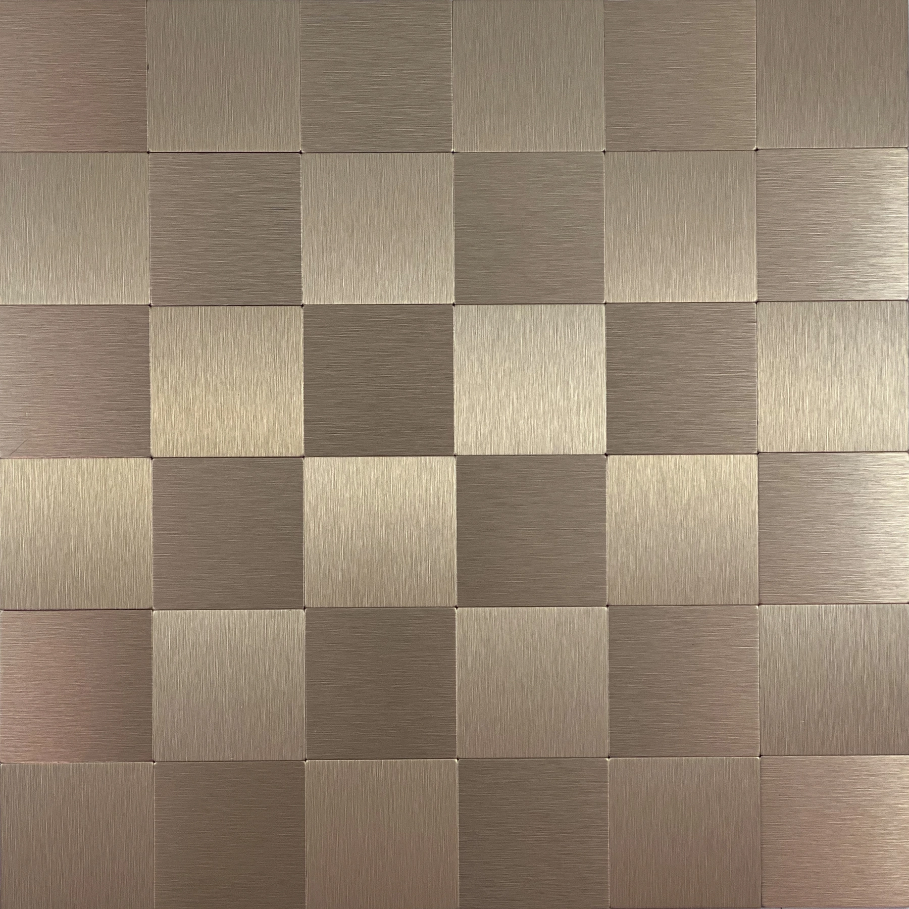 Pastilha Autodesiva AL1001 Bronze 30x30cm Glass Mosaic