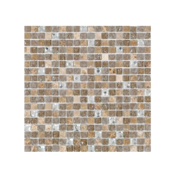 Pastilha D334 30x30cm Glass Mosaic