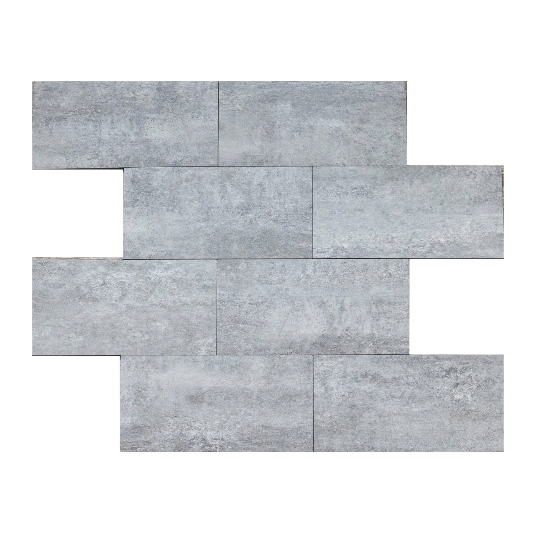 Mosaico Plástico VM01 30,5x30,5x0,3cm Glass Mosaic