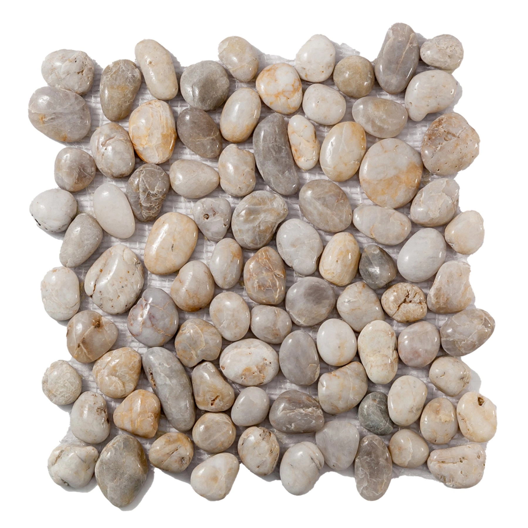 Seixo de Pedra SPZ29M 30,5x30,5x0,6cm Glass Mosaic